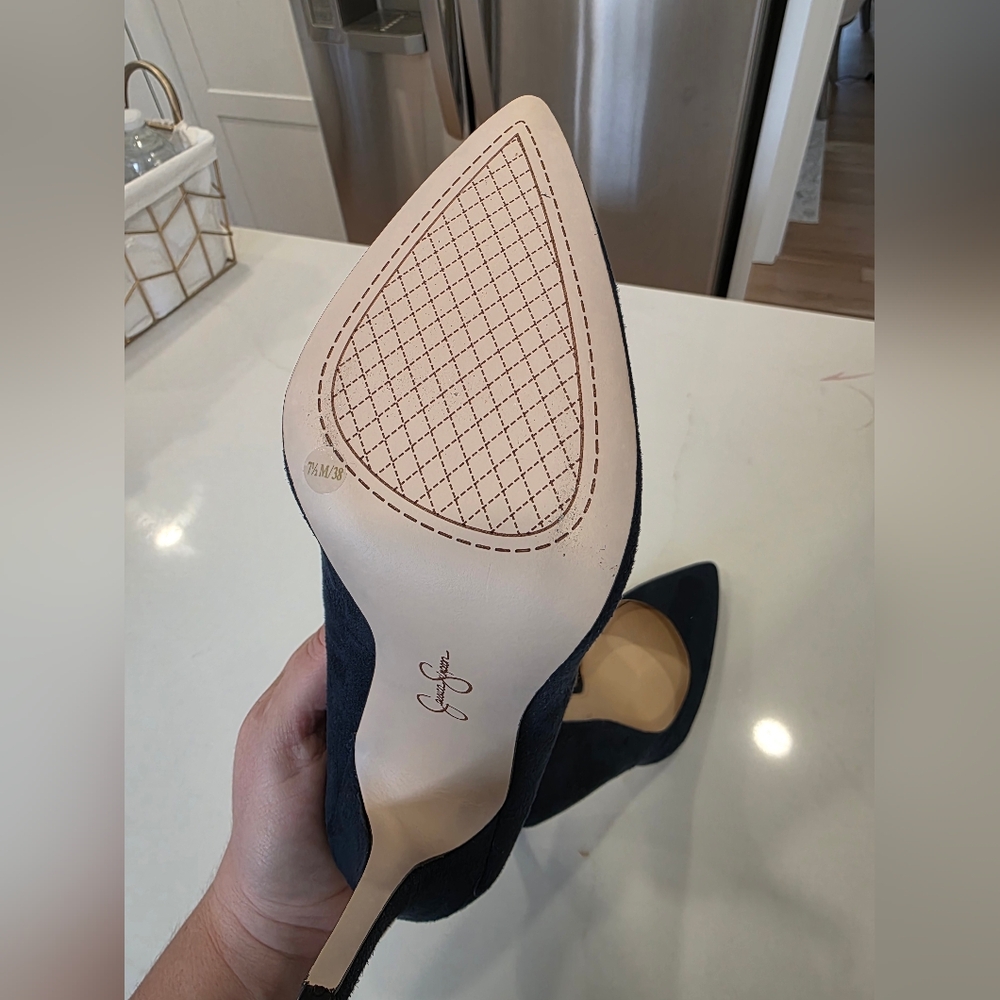 Jessica Simpson Women's Navy Heels - Picture 4 of 4
